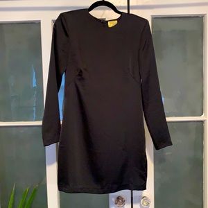 Black mini dress